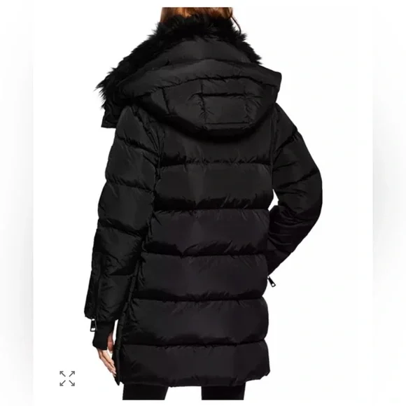 SAM XS Addison Puffer coat with Shearling Trim - Picture 2 of 7